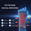 COPPER palm protection gloves, weight lifting gloves, with wrist protection, full palm protection, suitable for gym training, fitness, weight lifting