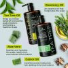Tea Tree Shampoo and Conditioner Set with Castor Oil Rosemary Oil for Hair Growth Thinning Hair Loss Treatments for Women & Men For All Hair Types Par