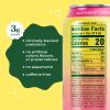 Prebiotic Soda, Raspberry Lemon Flavor, 12 fl oz – Gut Health Drink, No Caffeine or Artificial Sweeteners