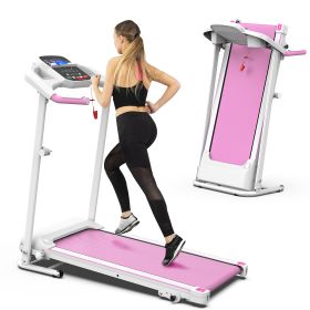 Treadmill JK106 (Color: Pink)